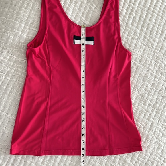 Fila Bright Pink w/white Detail tennis tank , LG, Vintage - Picture 9 of 9
